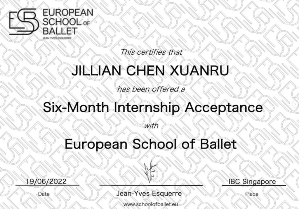 2022 SCHOLARSHIP Masterpiece International Ballet Competition
